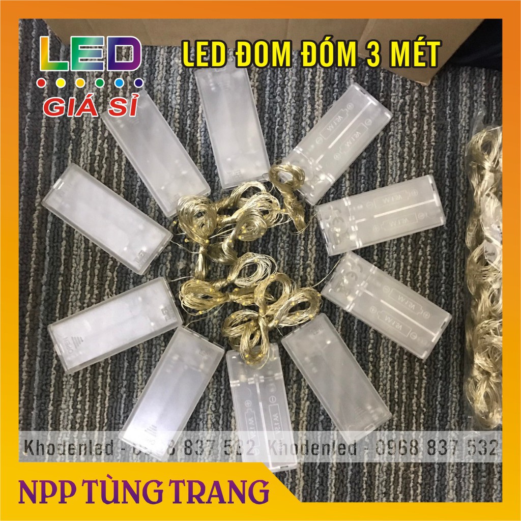 Đèn Led Đom Đóm Fairylight dùng pin tiểu 3 mét 30 led | BigBuy360 - bigbuy360.vn