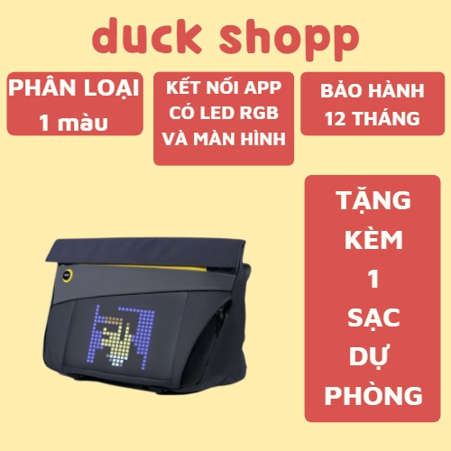 Túi Divoom Pixoo Slingbag | Pixoo Slingbag V Túi Đeo Thông Minh