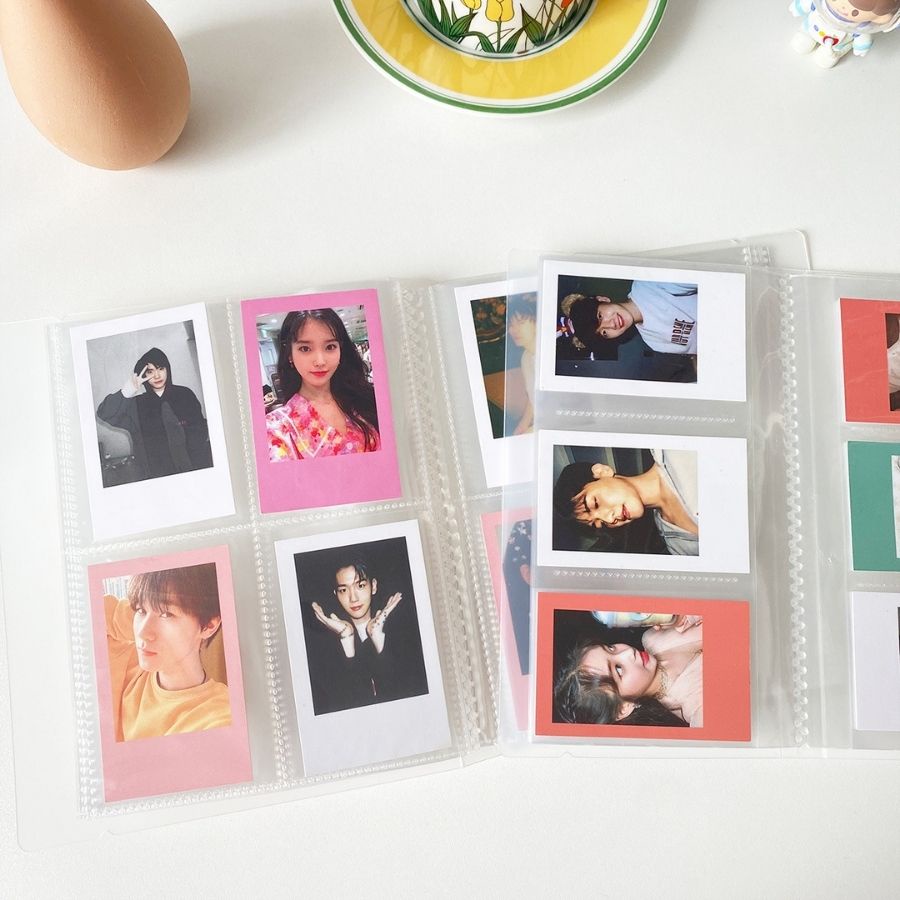 Collect book nẹp chun Buka album ảnh 3 inch đựng ảnh idol Kpop thẻ anime nhiều kích cỡ SML