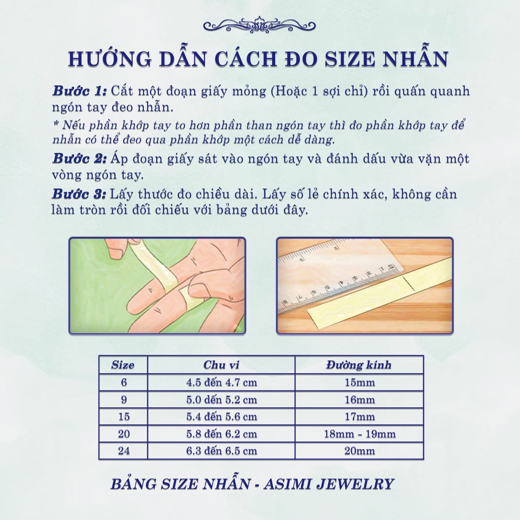 Nhẫn bạc ta nữ đính hàng đá Asmi, Nhẫn nữ bạc ta S999 cao cấp kiểu dáng sang trọng Sparkle Ring NA04