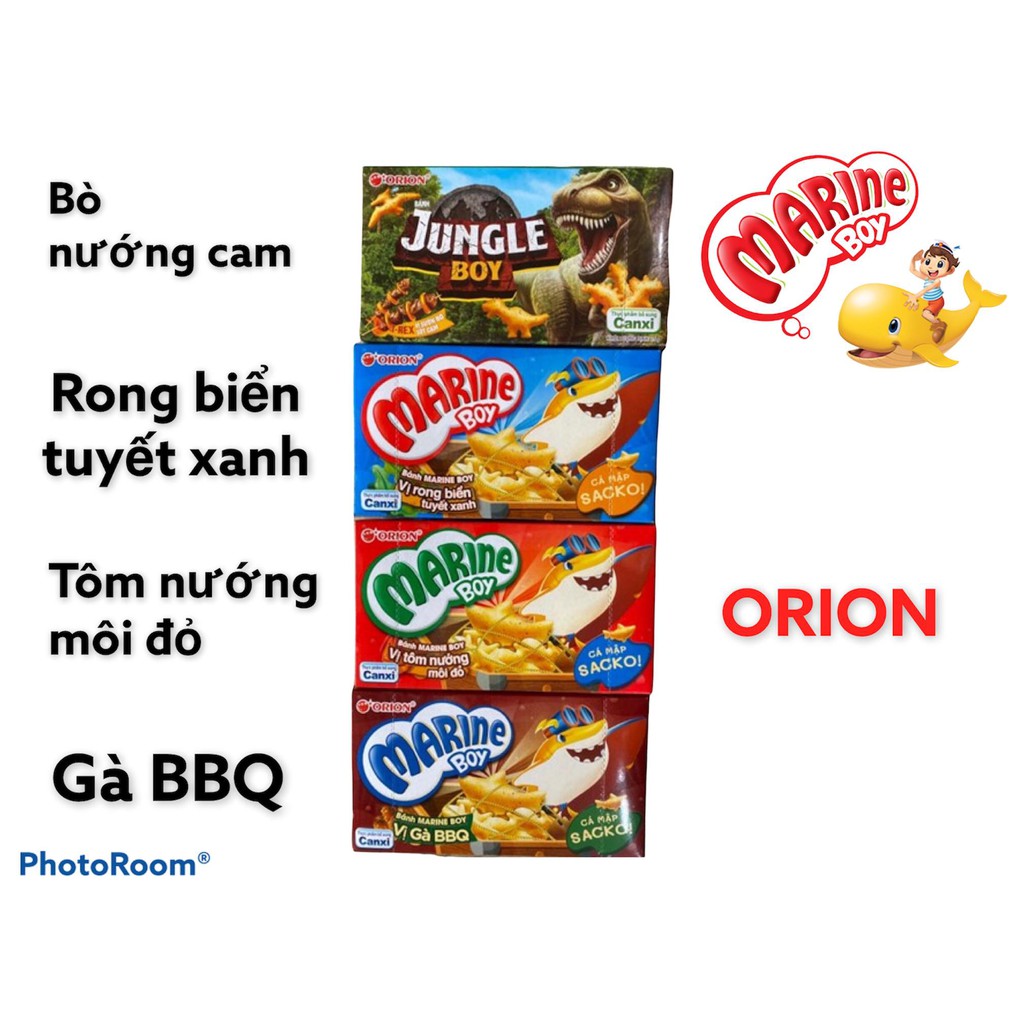 Bánh cá MARINE BOY bổ sung CANXI 35g