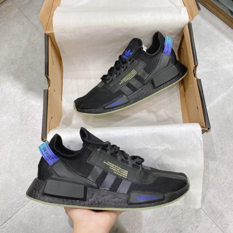 Giày thể thao Sneaker Adidas NMD R1 V2 màu Đen Multicolor * `