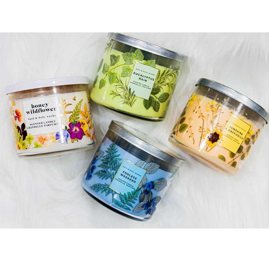 Bộ Sưu Tập Nến Thơm 3 Tim - Bath &amp; Body Works ( 411g)