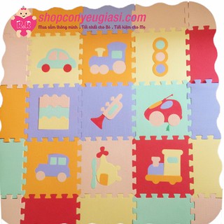 Thảm Xốp Đa Năng Bobby Cho Bé (90cm x 90cm)