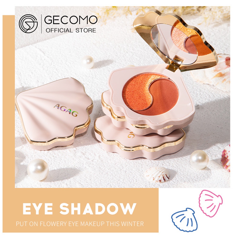 Bảng Phấn Mắt GECOMO Sắc Tố Ngọc Trai Tiện Dụng