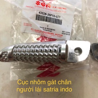 Cục nhôm gát chân người lái Satria ( bán lẻ 1 bên ) nhập khẩu indo Suzuki