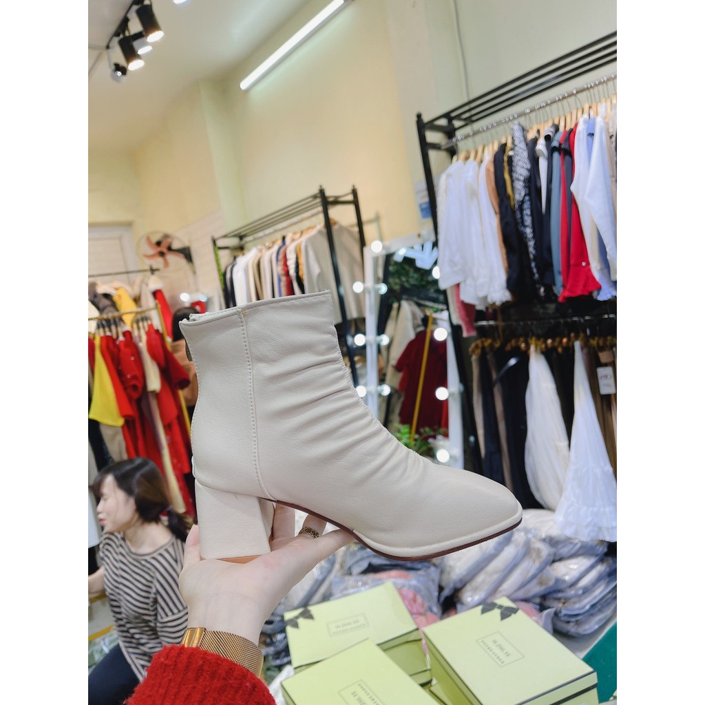 Bốt nhăn da lì | BigBuy360 - bigbuy360.vn