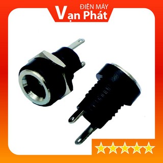 Handtoold - giắc sạc dc, giắc cái size 5.5*2.1mm, lỗ khoan 10mm. p036