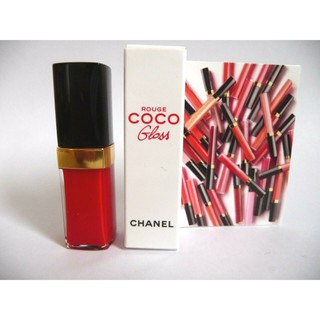 [Minisize] Son bóng Rouge Coco Gloss màu cam đỏ 752