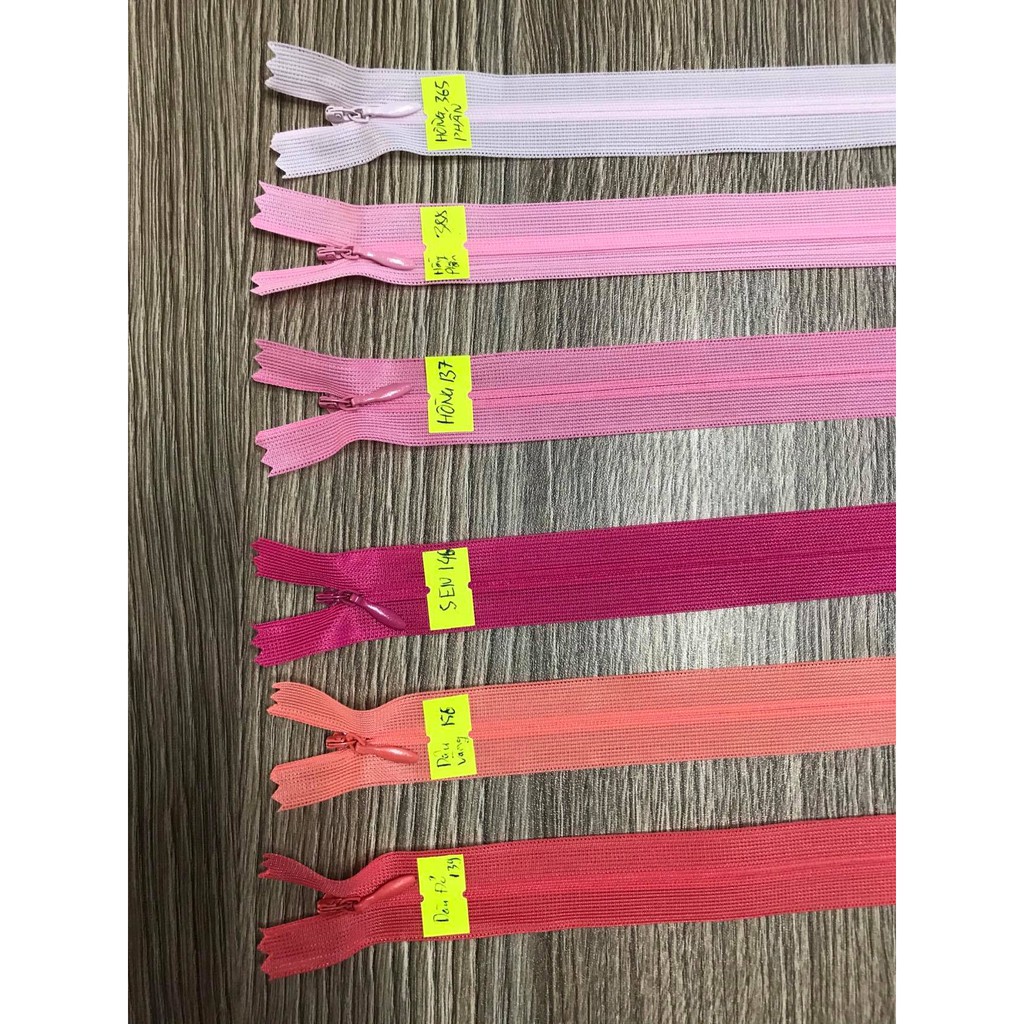 Dây kéo giọt lệ 25cm 14000/10pcs