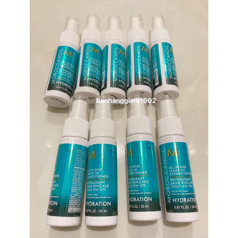 [Hàng Mỹ] Xịt dưỡng mềm tóc Moroccanoil All in one Leave-in conditioner