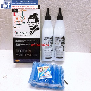 thuốc uốn xoăn Trendy Perm Water lạnh tại nhà + trục uốn xoăn lạnh 10-12 cái