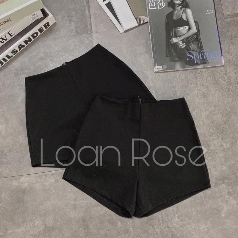 QUẦN SHORT ÔM UMI CO GIÃN KHOÁ SAU MS13991 (B4-5)