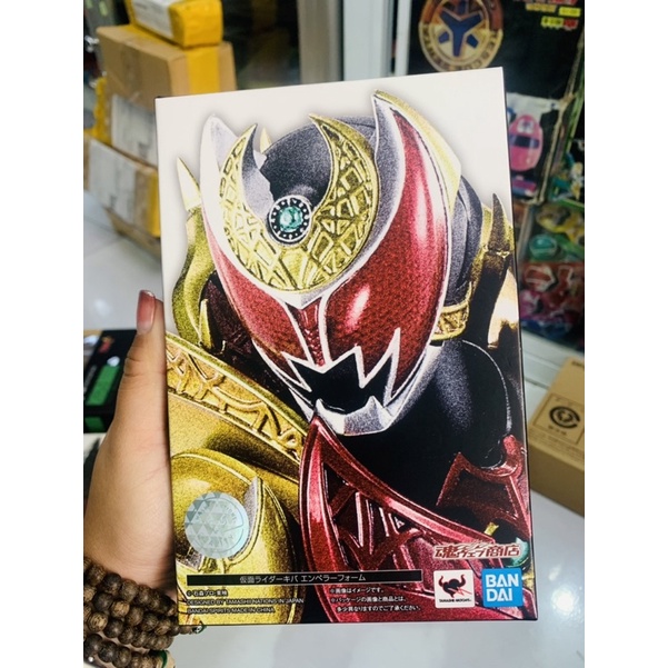 Đồ chơi siêu nhân Mô hình  SHF MASKED RIDER KIVA EMPEROR FORM 2.0