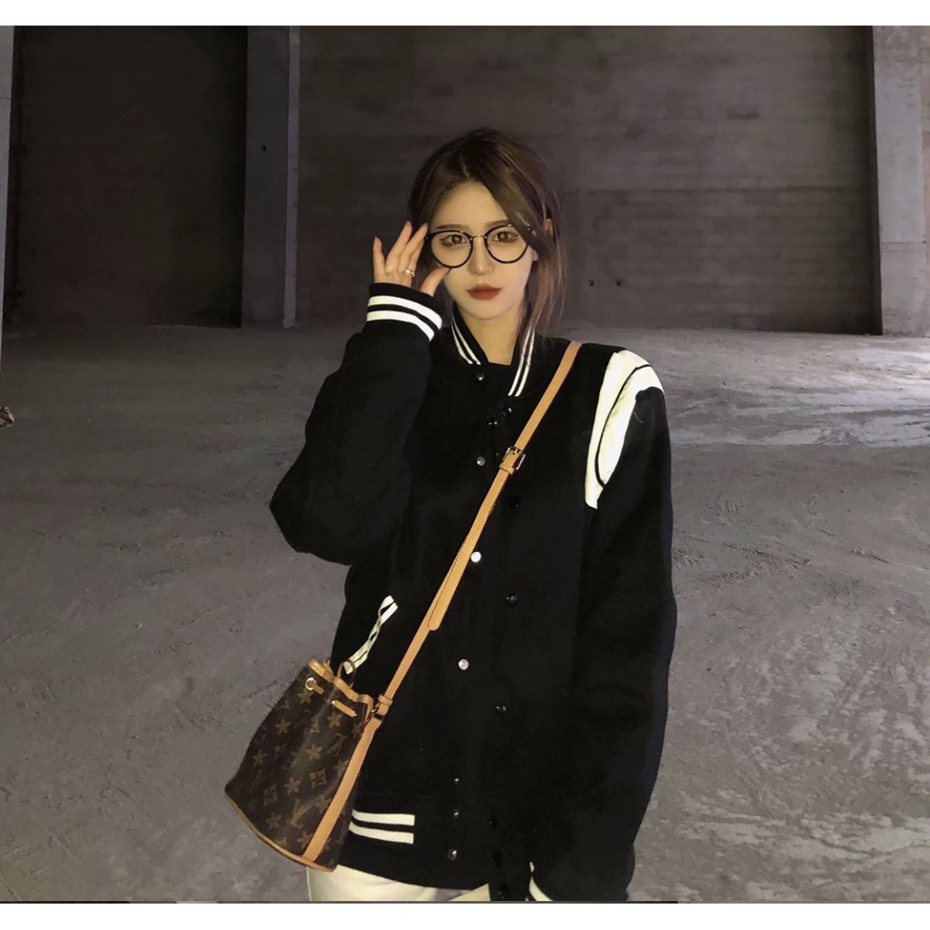 Áo khoác bóng chày ROSE BLACKPINK