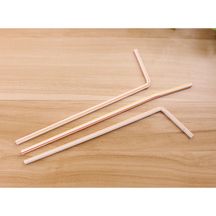 Ống hút nhựa cao cấp bịch 100 cái