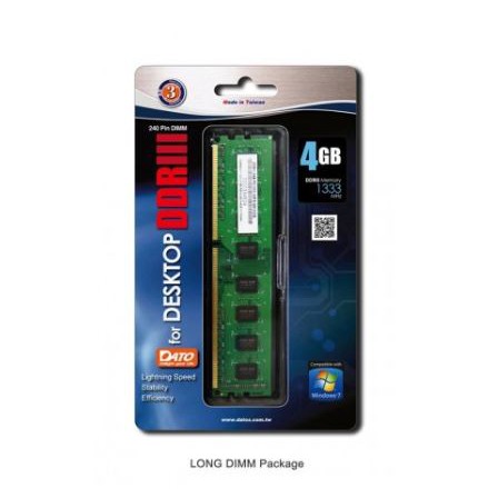 RAM DDR3 Dato 4GB/2666-Không Tản Nhiệt