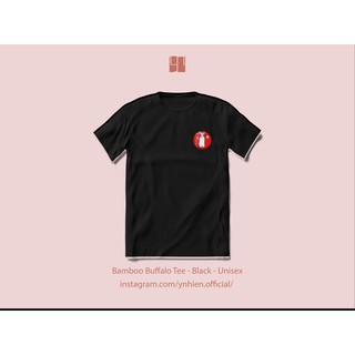 Áo thun Bamboo Buffalo Tee - Black - Unisex