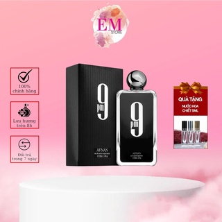 Nước hoa nam Afnan 9PM EDP 100ml Hương thơm Cuốn hút mạnh mẽ sang trọng, nước hoa nam phong cách mạnh mẽ đầy cuốn hút