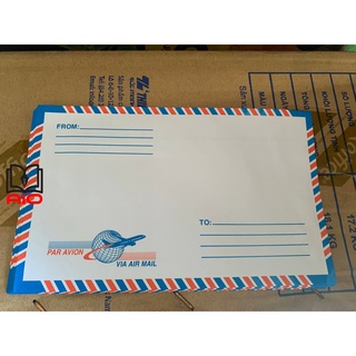 Xấp 25 cái bao thư sọc có keo 18*11