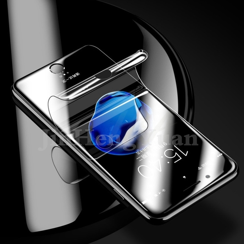 Miếng dán bảo vệ màn hình hydrogel dành cho iPhone X XS 11 12 13 Pro MAX XR 8 6 6S 7 Plus