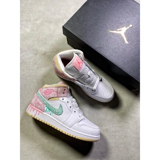 [ Hàng Vip ] Giày Air Jordan 1 Mid "Ice Cream"