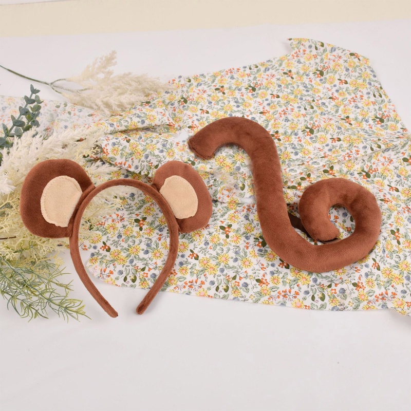 WIT Tai Khỉ Băng Đô Cho w Tail Cho Động Vật Trang Phục Hóa Trang Halloween Party Deco