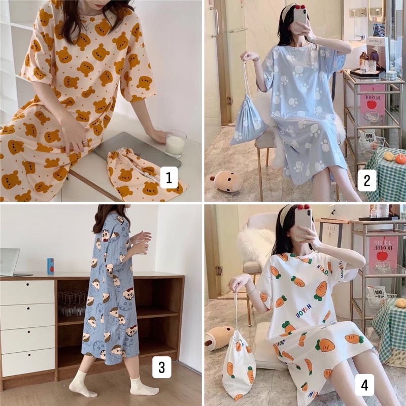 [Hàng order] - Váy ngủ - Ảnh thật ở cuối (NOTE TÊN FB + SĐT ĐỂ ĐƯỢC TRẢ ĐÚNG MẪU)