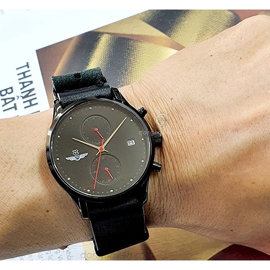 Đồng hồ nam SRWATCH Chrono SG5871.1601 mặt kính Sapphire chống trầy chống nước
