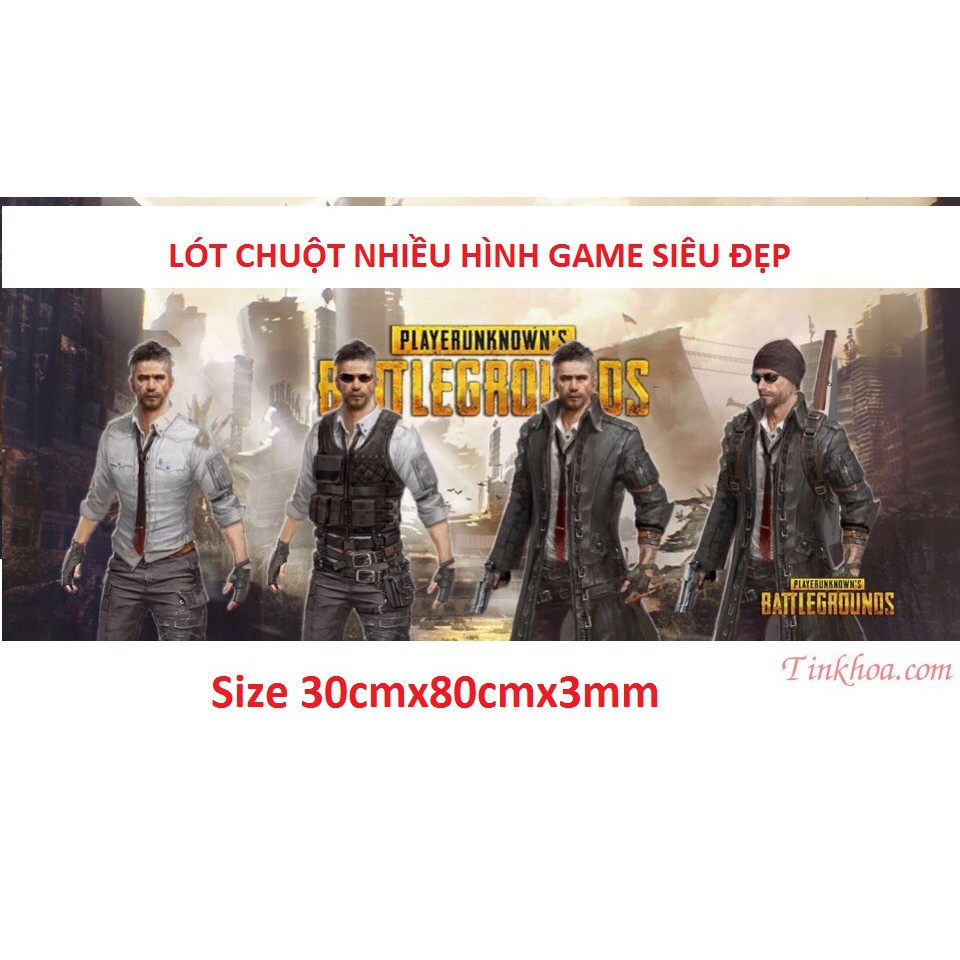 Lót chuột siêu lớn hình game siêu đẹp nhiều hình S6 Size 30cmx80cmx3mm