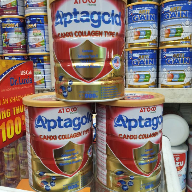 Sữa bột Aptagold Canxi Collagen Type ll 900g