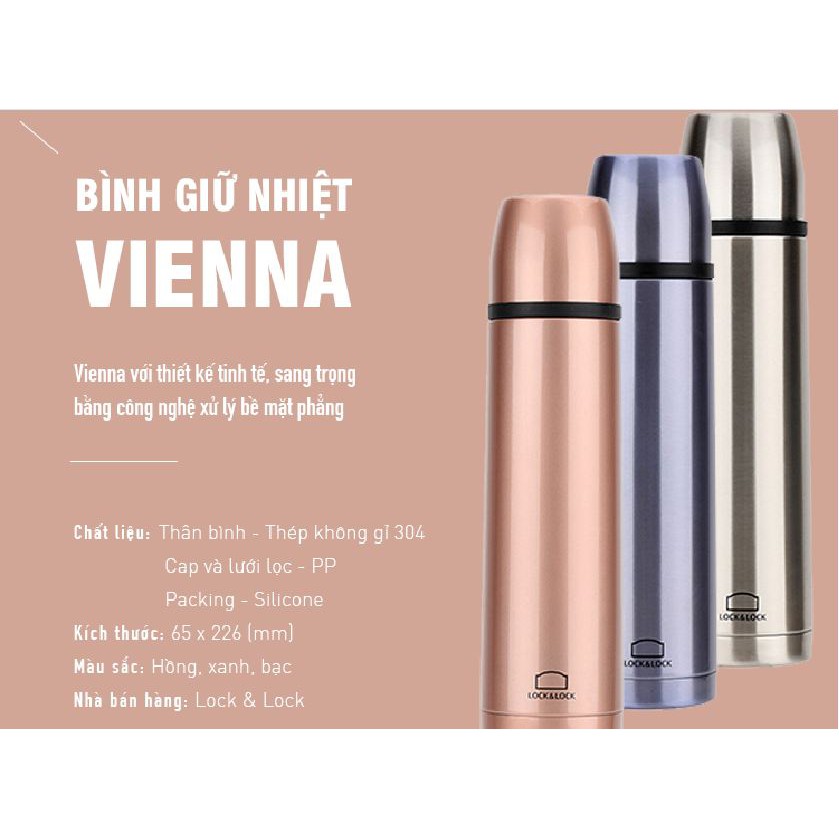 Bình Giữ Nhiệt Lock&Lock Vienna LHC1430 (500ml)