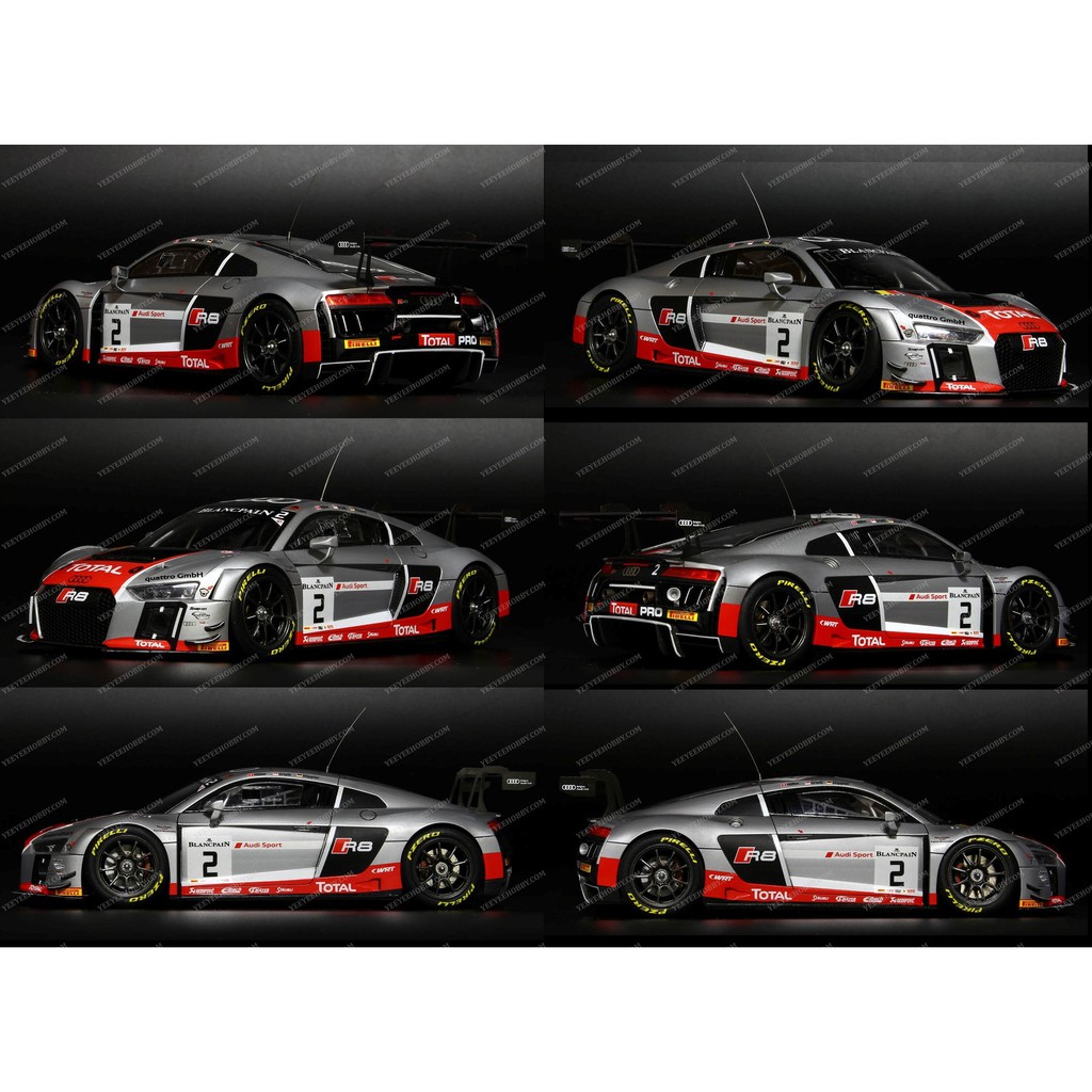 [YEEYEE] MÔ HÌNH LẮP RÁP PLATZ - 1/24 RACING SERIES AUDI R8 LMS GT3