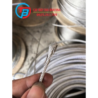 Dây cáp INOX 304 Ø [ 4mm ] - CÁP THÉP THÁI BÌNH VINA