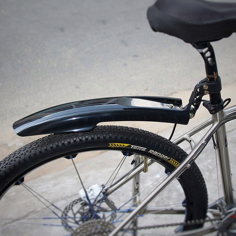 Dè chắn bùn xe đạp thể thao - Vè chắn bùn xe MTB bánh 24,26 inch địa hình 2, 3 miếng