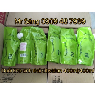 Kem duỗi tóc sinh thái Eco Obsidian Straight Magic 1000mlx2