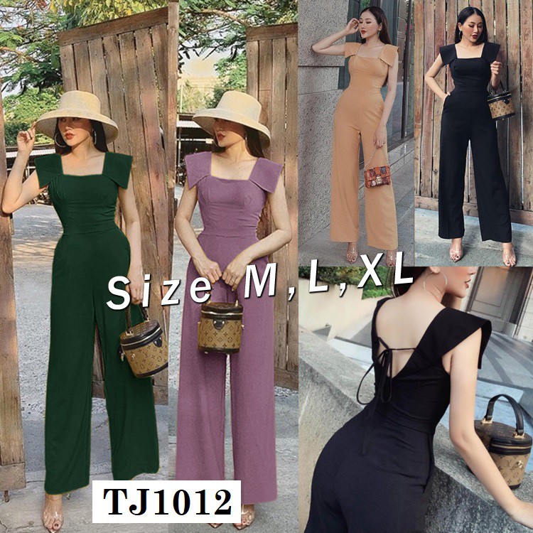 Đồ Bay Đẹp 💕FREESHIP💕Giảm 45k Khi Mua Đơn Từ 500k - Jum dài ống suông lưng thắt dây xinh xắn TJ1012