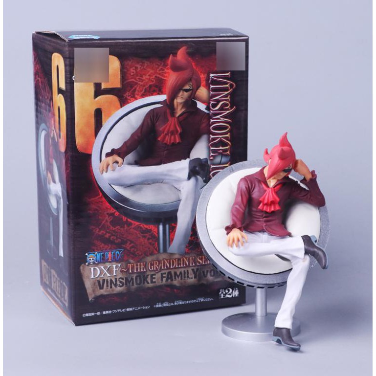 Mô hình One Piece Vinsmoke - Sanji, Zoro, Nami ngồi ghế