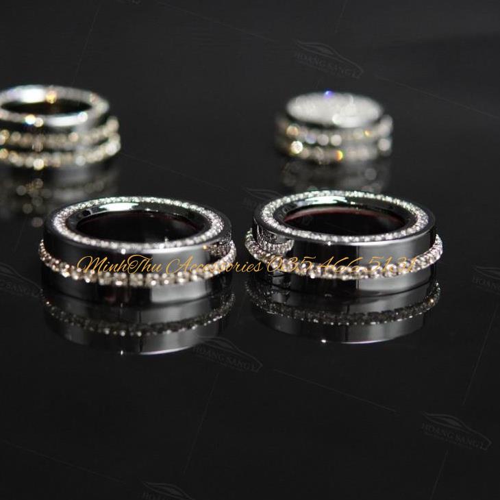 Bộ Đính Đá Full Nội Thất Xe Toyota Camry - Đá Cao Cấp Swarovski