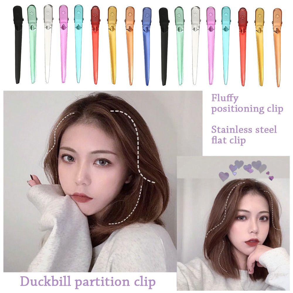 ♪Con đường♪ Kẹp Tóc Mỏ Vịt Chuyên Dụng Cho Salon