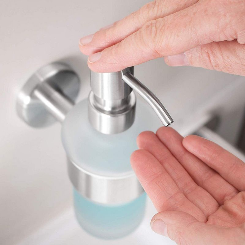 Bình Đựng Xà Phòng Rửa Tay Dạng Nhấn Gắn Tường Tiện Dụng Cho Nhà Bếp / Khách Sạn