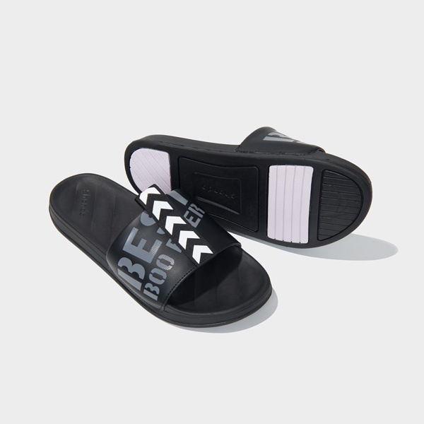SHONDO | Dép Shondo Trendy II dù sọc mũi tên đen TRE1014