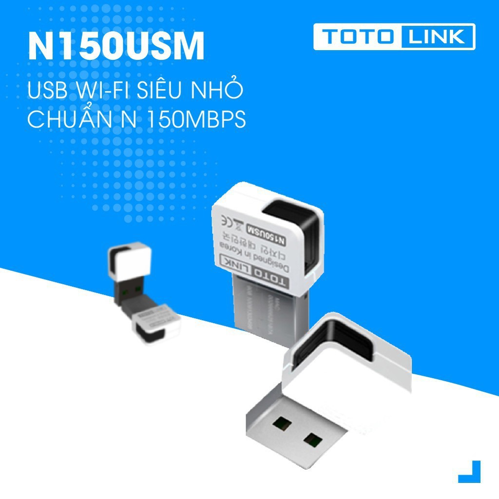 USB thu WiFi TOTOLINK N150USM 150Mbps