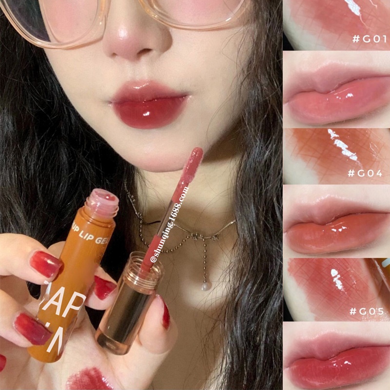 [ NEW ] Son tint bóng Cappuvini Syrup Gel vỏ cam