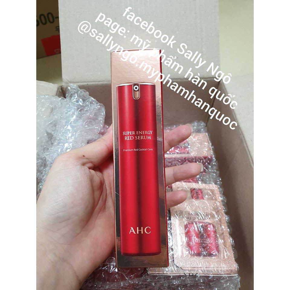 DÒNG SẢN PHẨM CAO CẤP CỦA AHC AHC SUPER ENERGY RED SERUM AHC
