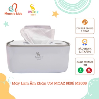 Máy Làm Ấm Khăn Ướt MOAZ BÉBÉ MB008 Màn Hình Led Điều Khiển Nhiệt Độ