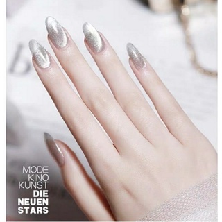[NailBox] Móng úp thiết kế mắt mèo kim cương