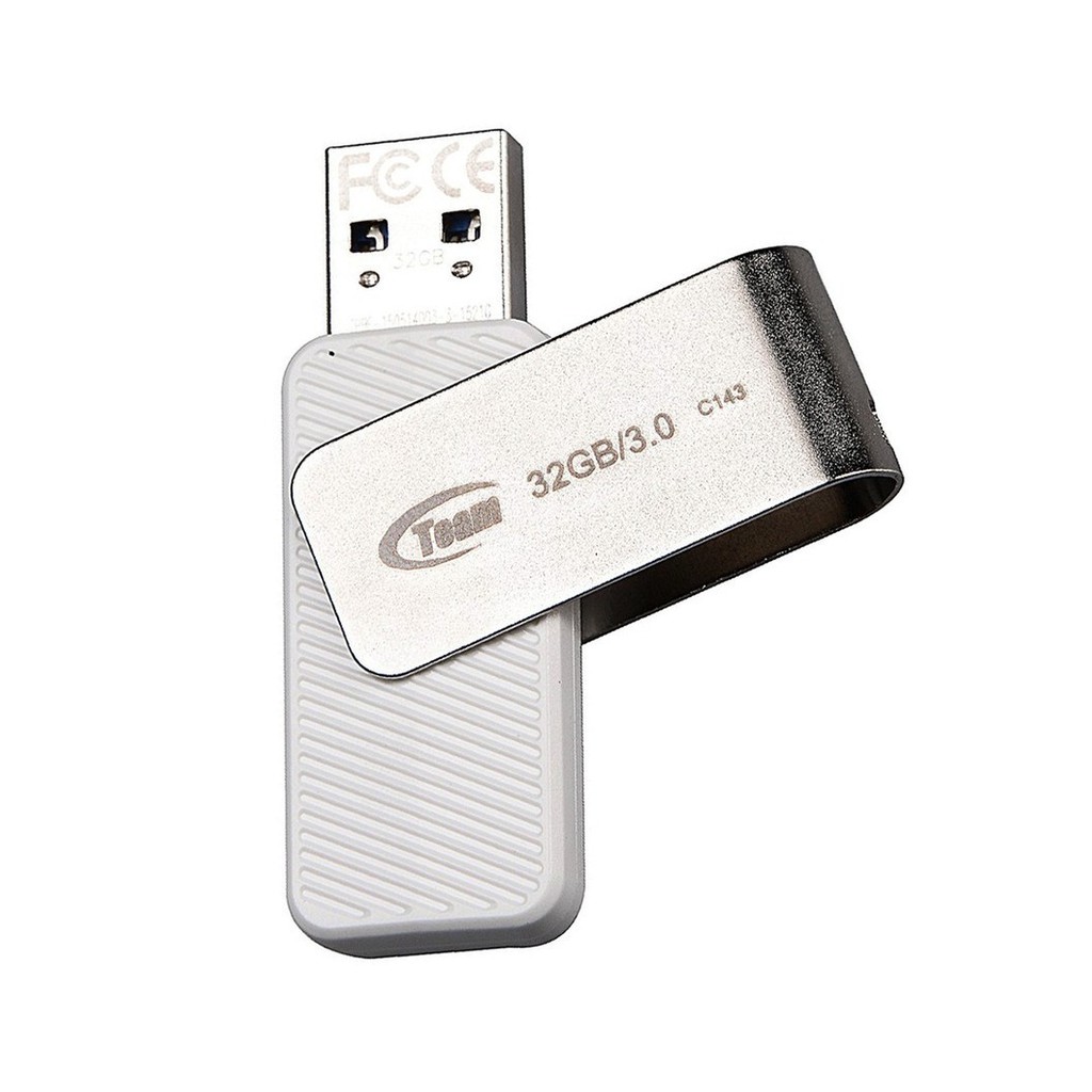 Bộ 2 USB 3.0 Team Group C143 32GB INC tốc độ upto 80MB/s - Hãng phân phối chính thức