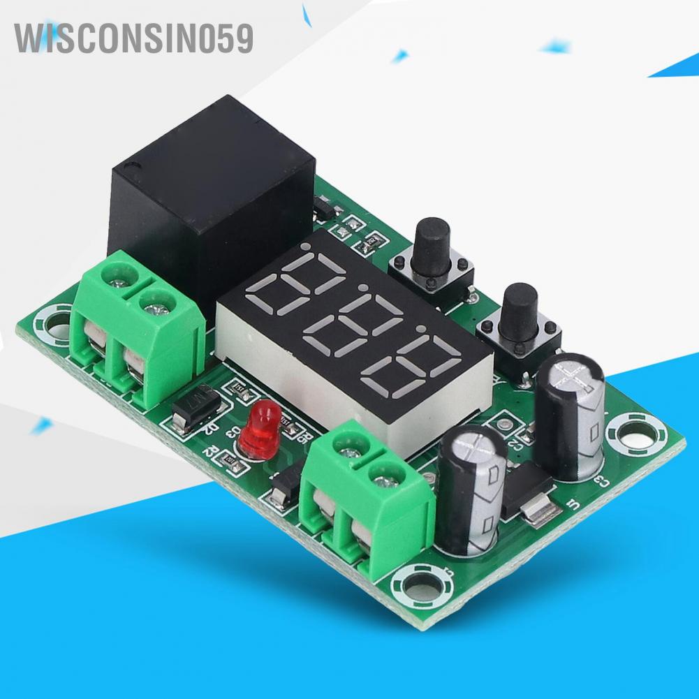 Wisconsin059 XH‑M172 Intermittent Working Module 0‑999 Minutes Timing Modules with Indicator Lights