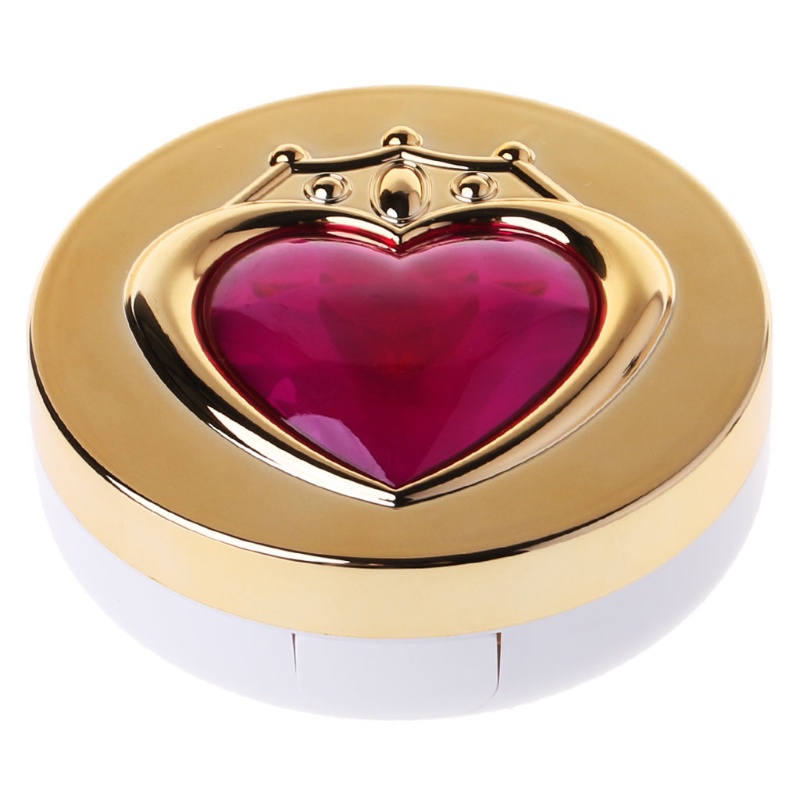 Hộp Đựng Kính Áp Tròng Có Gương Hình Trái Tim Mang Đi Du Lịch Tiện Lợi